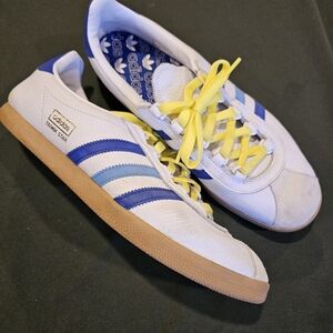 Adidas Trimm Star Zissou Sneakers White Blue Yellow